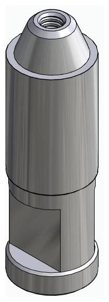 BIONIKA, Technikai implantátum, multi-unit fejhez, LT2, széles, M1.4