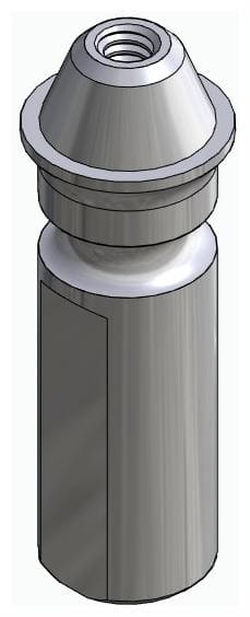 BIONIKA, Technikai implantátum, multi-unit szintű, digitális, LT2, széles, M1.4