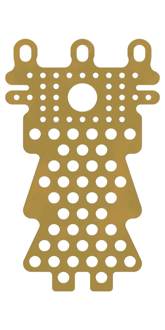 BIONIKA, Perforált lemez, kombinált, 0,1 mm vastagságú