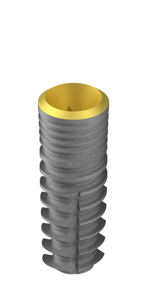 Cortical, Implantátum D 4.0 sárga + Zárócsavar