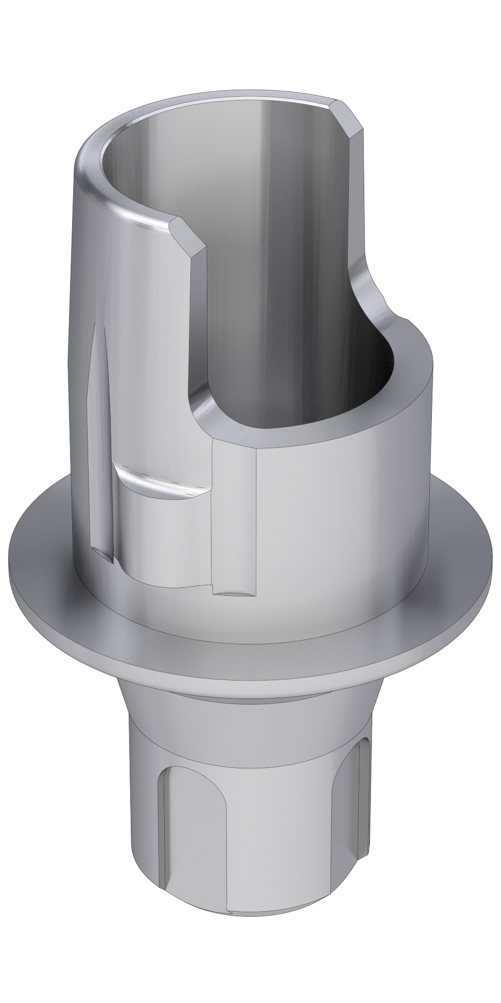 ICX® da Vinci® (DV) Compatible Titán bázis PCT lépcsős implant szintű, pozicionált