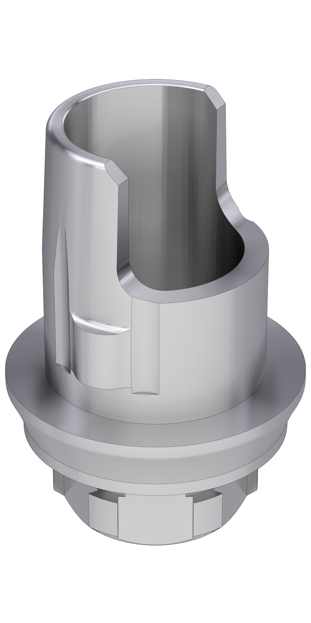 Neoss® (NO) Compatible Titán bázis PCT lépcsős implant szintű, pozicionált